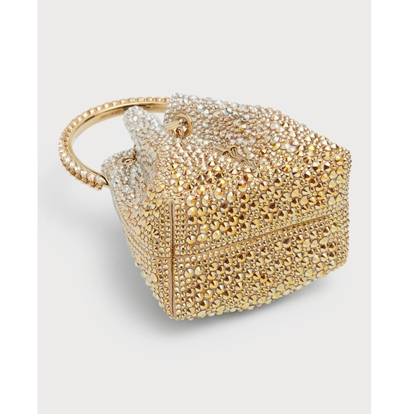 Jimmy Choo Bon Bon Gold & Silver Crystal Shoulder Bag - Picture 16 of 16